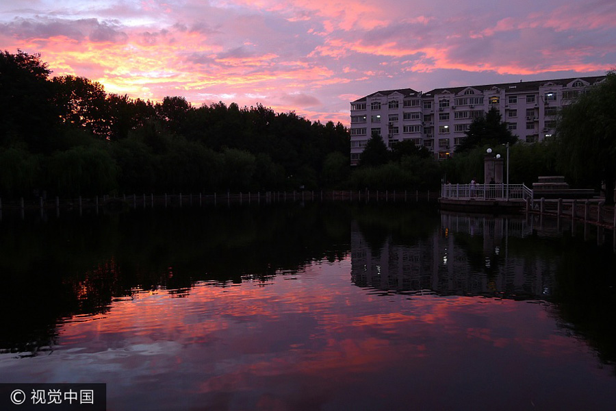 Qingdao glows with drunken beauty